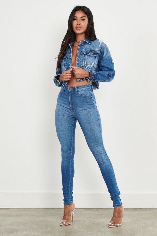 Fitted Skinny | Jeans jeans Vibrant M.i.U   