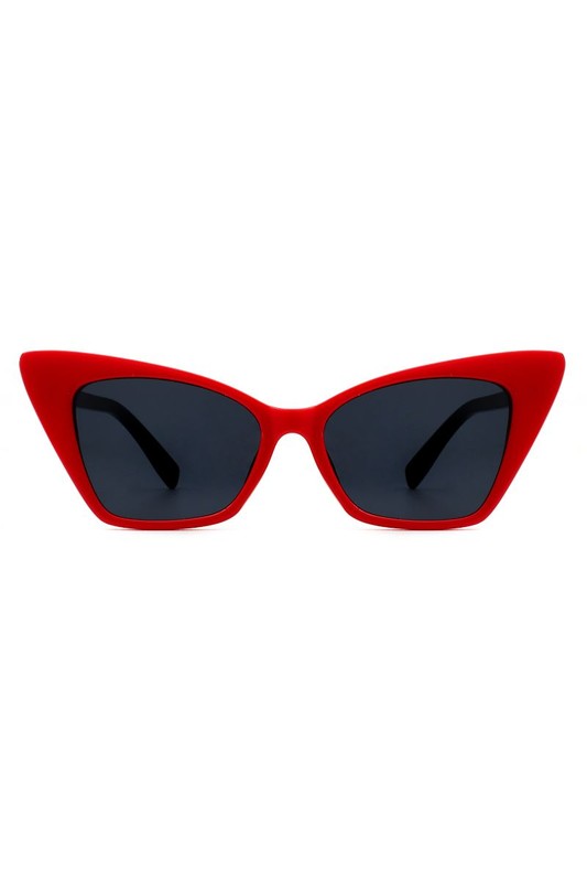 Retro | Square Cat Eye | Sunglasses accessory Cramilo Eyewear Red OneSize 
