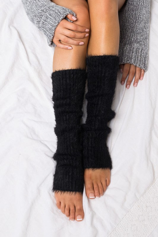 Winter Baby | Leg Warmers accessory Aili's Corner Black OneSize 