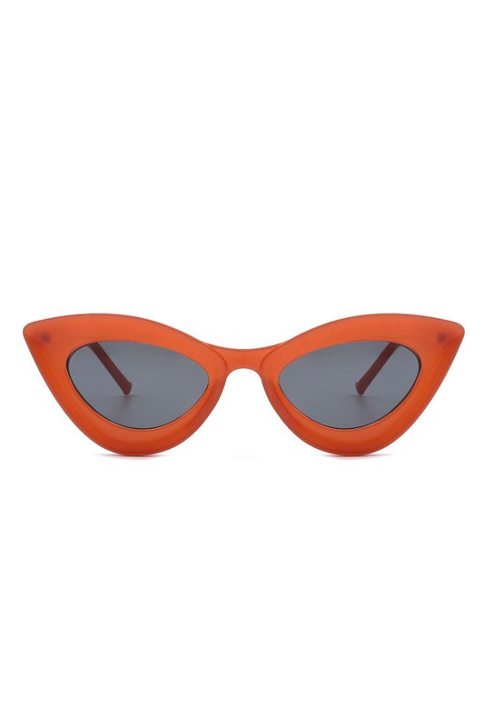 Retro Cat Eye | Sunglasses accessory Cramilo Eyewear Orange OneSize 