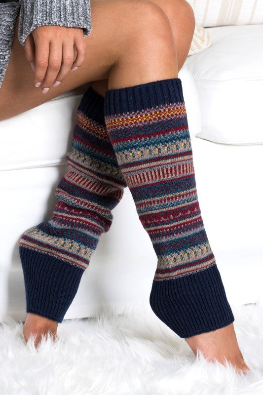 Short Fairisle | Leg warmer accessory Aili's Corner   