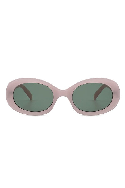 Oval Retro Clout Vintage | Sunglasses accessory Cramilo Eyewear Pink OneSize 