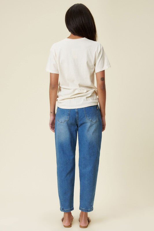 Distressed Slouchy | Medium Stone | Jeans jeans Vibrant M.i.U   