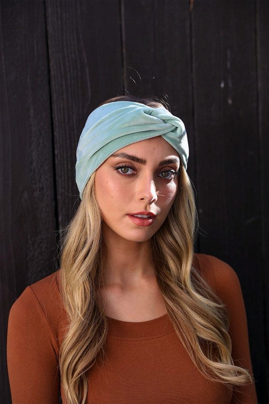 Super Soft Twisted Velvet | Headbands hair accessory Leto Accessories   
