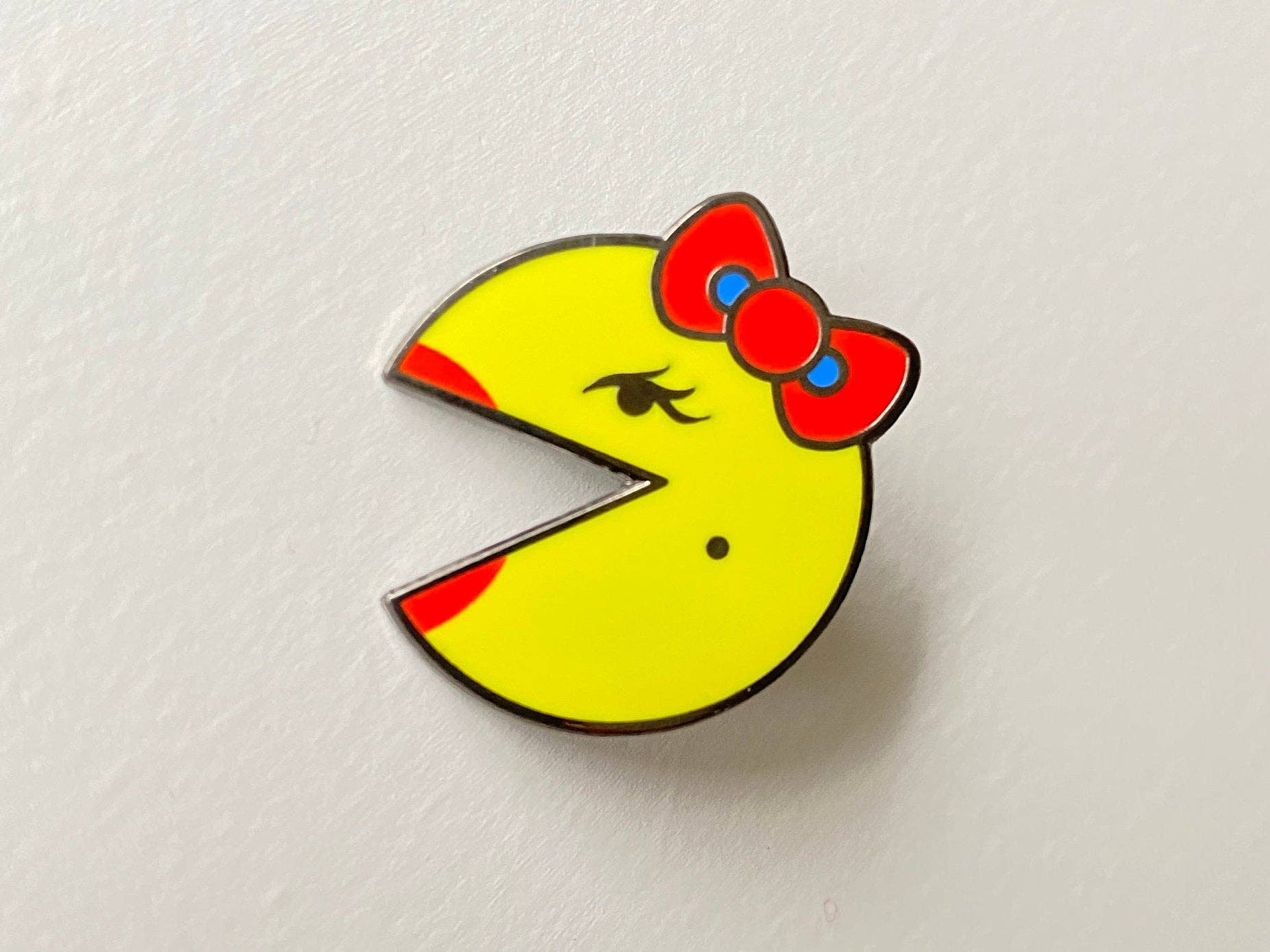 Ms PacMan | Hard Enamel Pin enamel Pins Hype Pins   