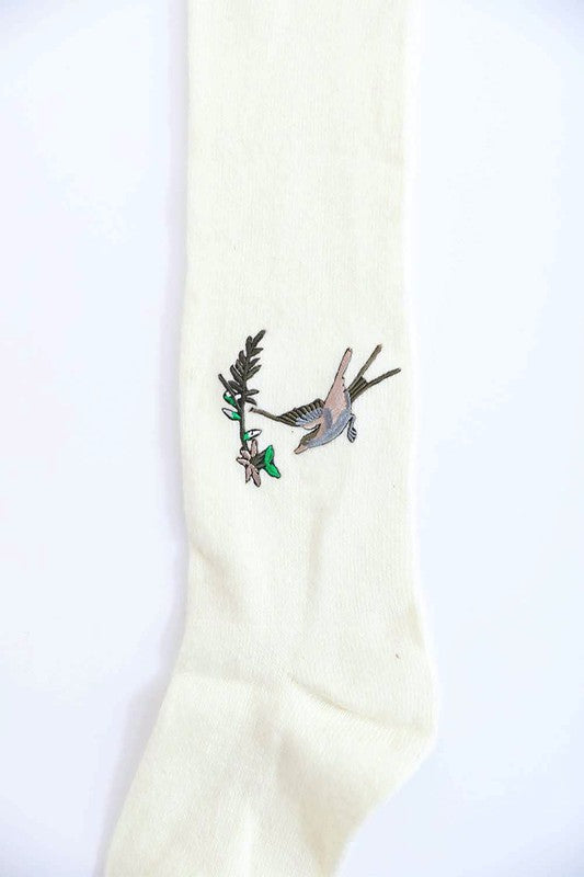 Hummingbird Wool Knee | High Socks socks Leto Accessories   