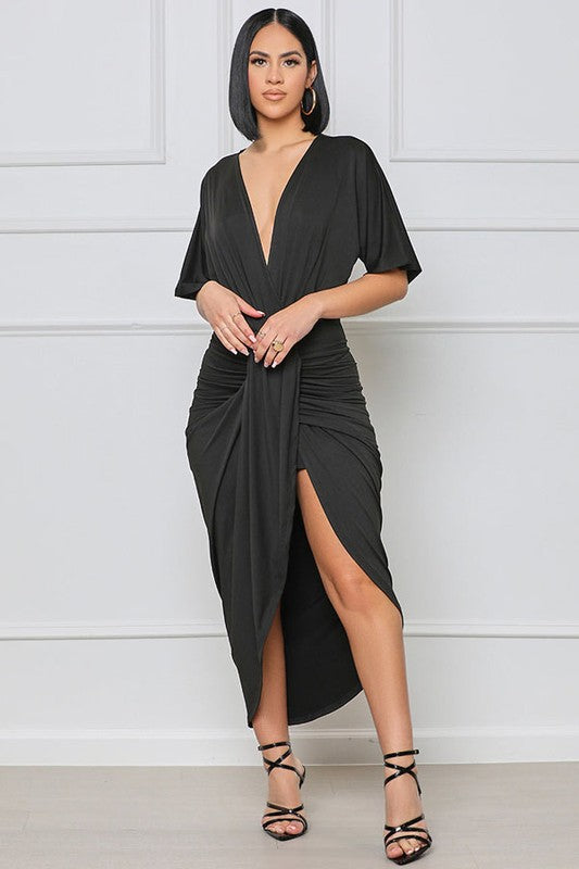 SEXY MAXI DRESS  By Claude BLACK S 