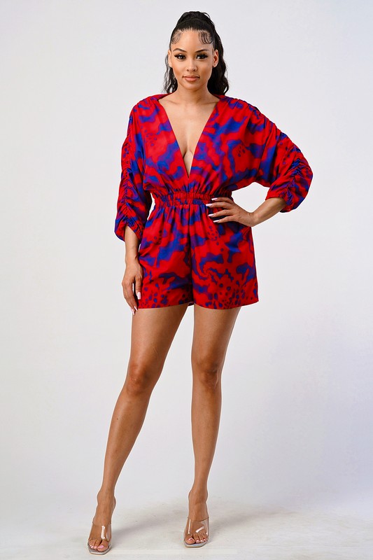 Passionate for you casual long sleeve romper  Athina   