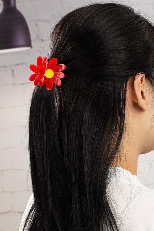 Acetate Flower | Hair Claw hair accessory LA3accessories   