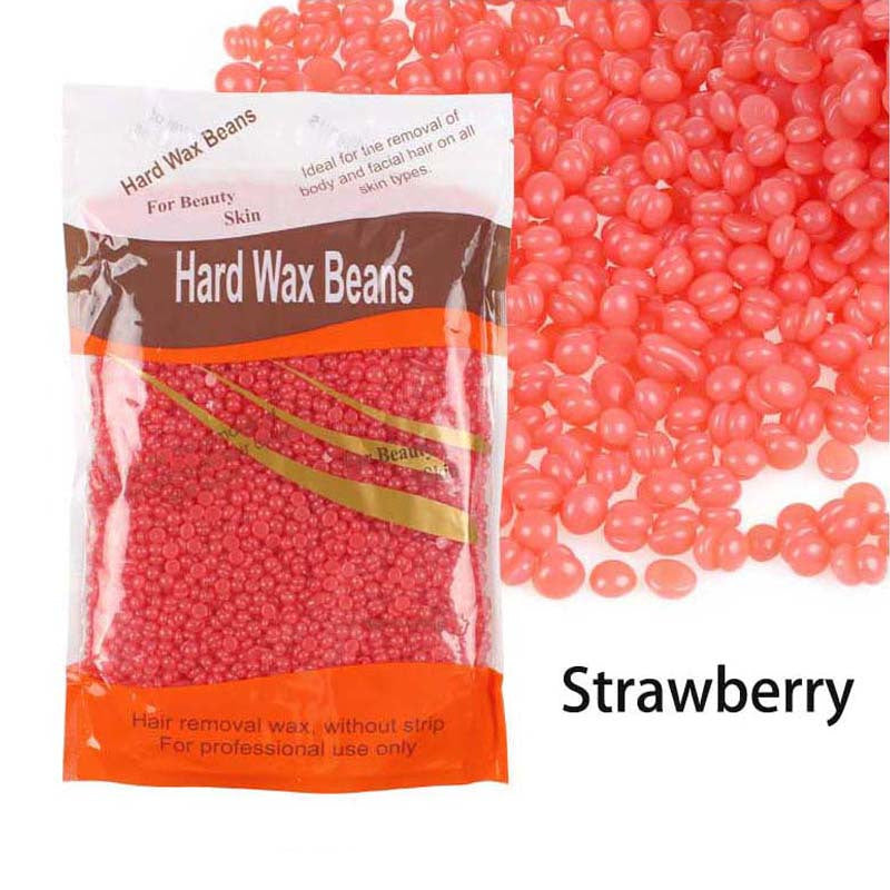 300g Hard Wax Depilator | Wax Beads wax AFRO HERBALIST Strawberry300g  