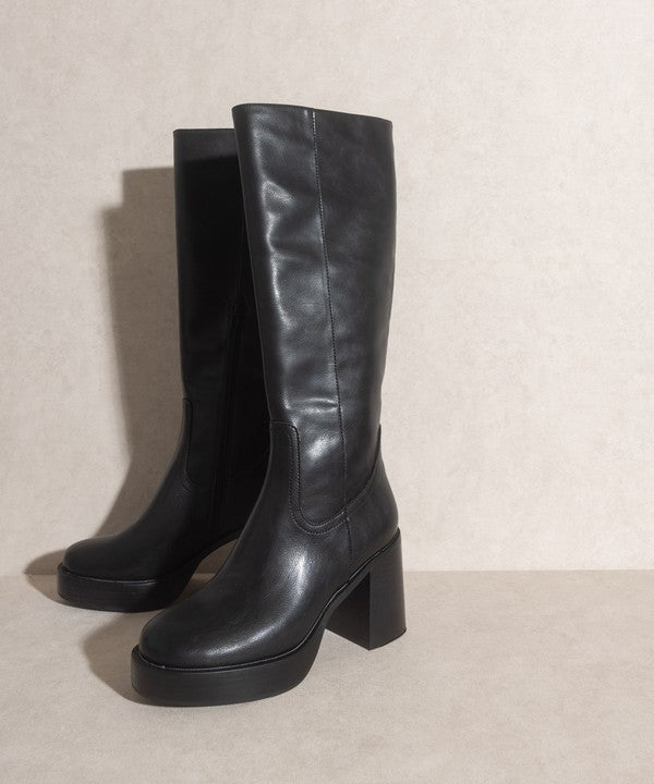 Juniper Platform Knee-High | Boots boots KKE Originals   