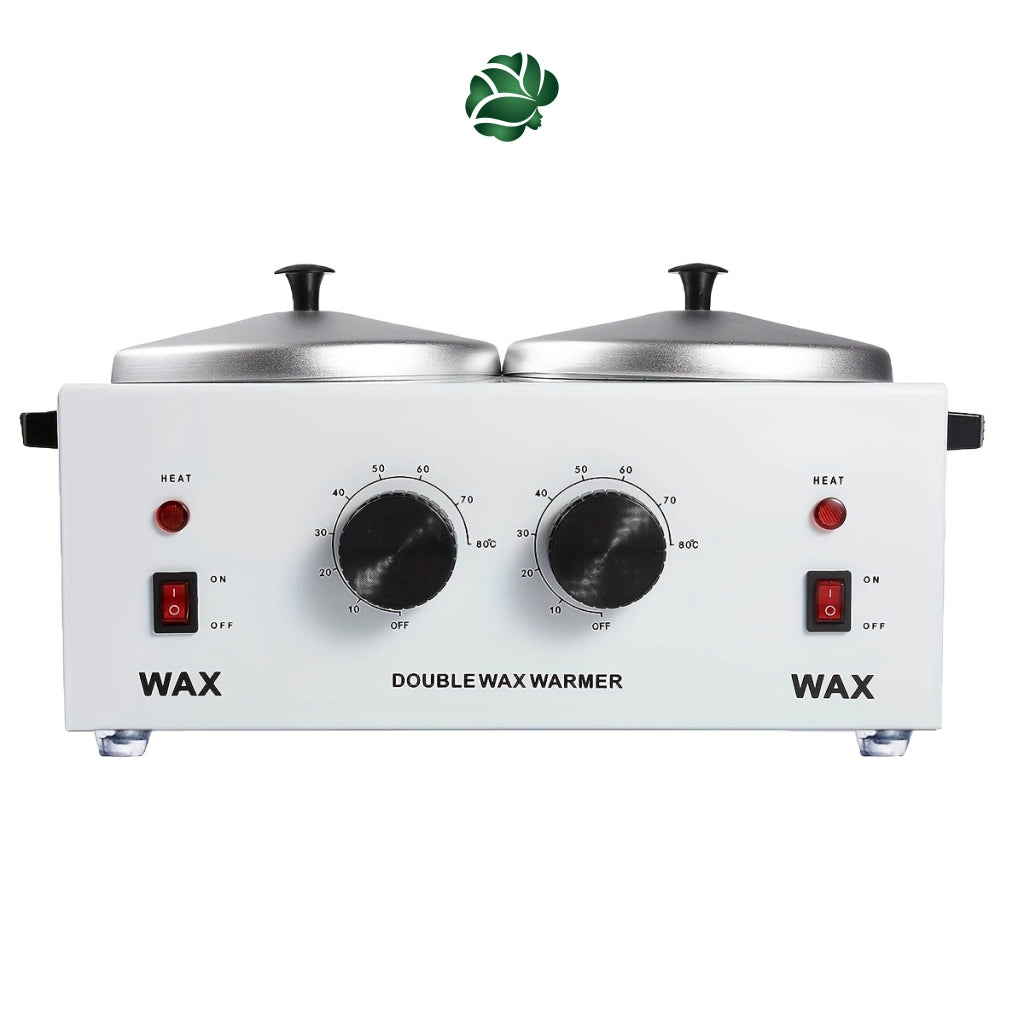 Professional Double | Wax Warmer wax AFRO HERBALIST White  