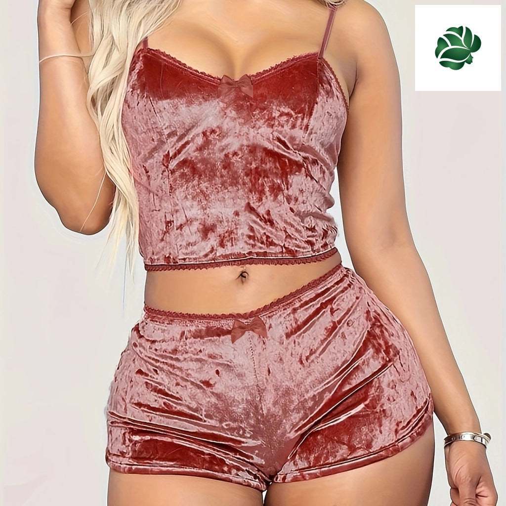 2 piece Sexy | Lounge Set hosiery AFRO HERBALIST S(4) pink 