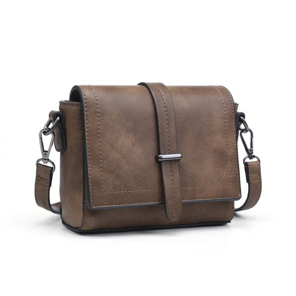 Mini Square Shoulder | Bag Handbag Sifides Dark Olive S2 