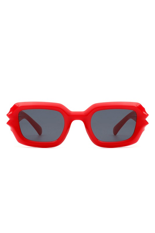 Geometric | Square Irregular | Sunglasses accessory Cramilo Eyewear Red OneSize 