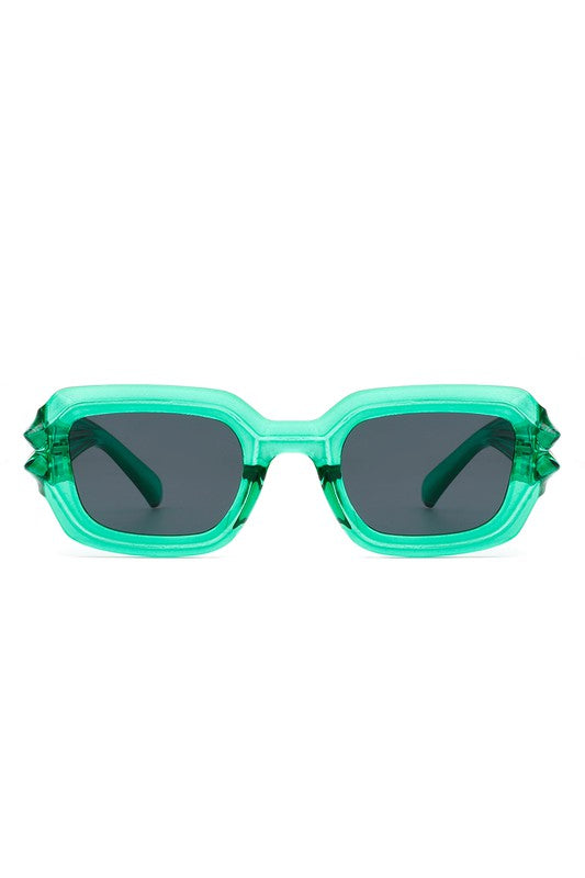 Geometric | Square Irregular | Sunglasses accessory Cramilo Eyewear Green OneSize 