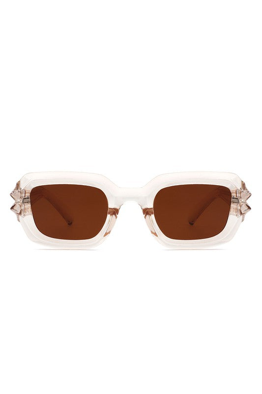 Geometric | Square Irregular | Sunglasses accessory Cramilo Eyewear Clear Brown OneSize 