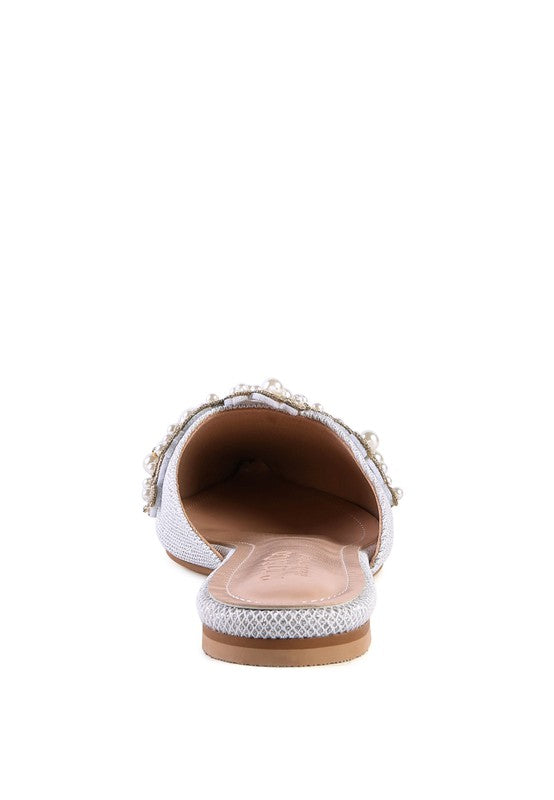 ASTRE | Embellished Delicate Pearl | Mules mules Rag Company   