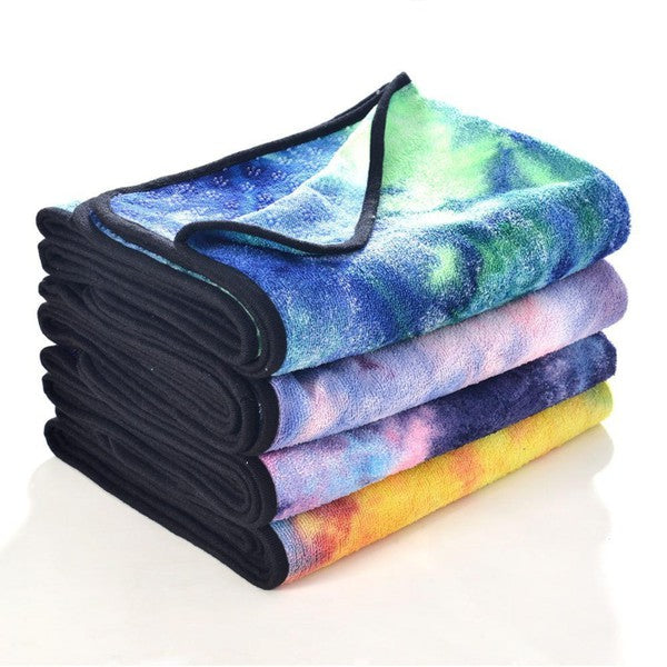 Tie Dye TSlip-Resistant Grip | Yoga Towel accessory Jupiter Gear   