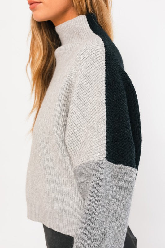 Color Block Oversized | Sweater sweater LE LIS   