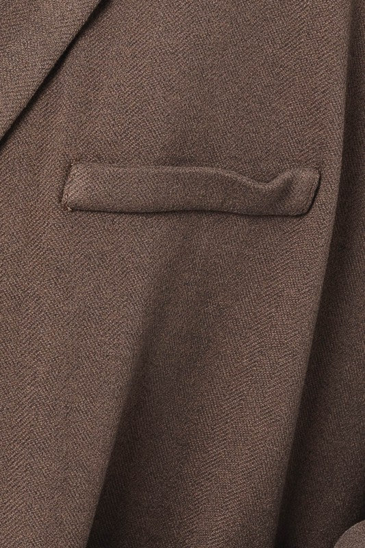 Straight Blazer | Long Coat  LE LIS   