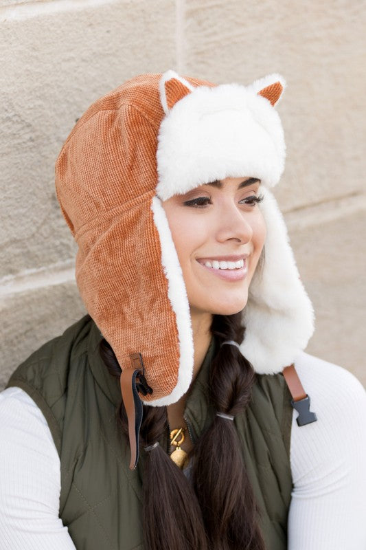 Kitten Ear Trapper | Hat Hat Aili's Corner Camel OneSize 