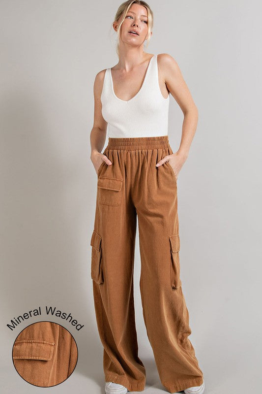 Mineral Washed Cargo | Pants pants eesome   