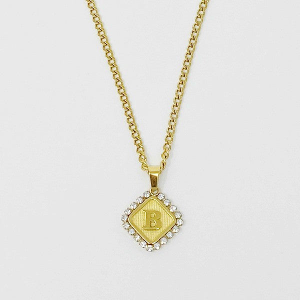 Aztec Delight Initial | Necklace  Ellison and Young B OS 