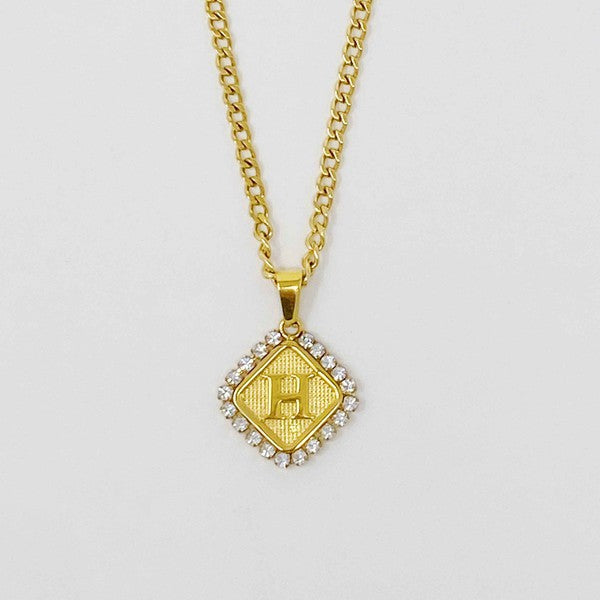 Aztec Delight Initial | Necklace  Ellison and Young H OS 