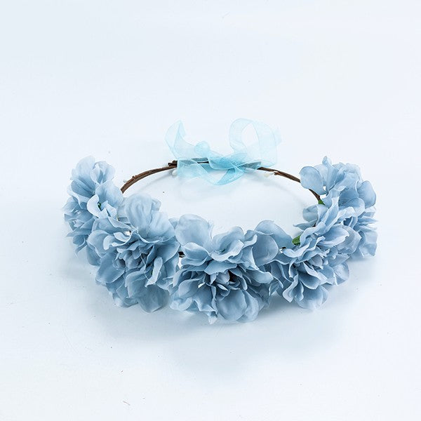 Flower Crown | Headband Clothing Bella Chic BDBD/BLUE Os 