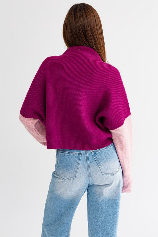 Color Block Oversized | Sweater sweater LE LIS   