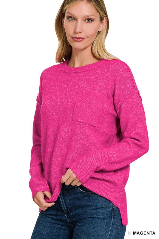 Melange | Sweater sweater ZENANA   