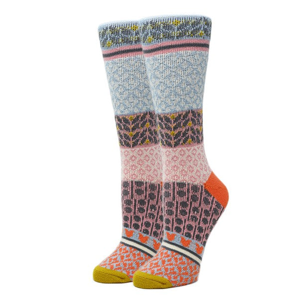 Ava Fuzzy Crew | Socks socks Oooh Yeah Socks multicolor WS 
