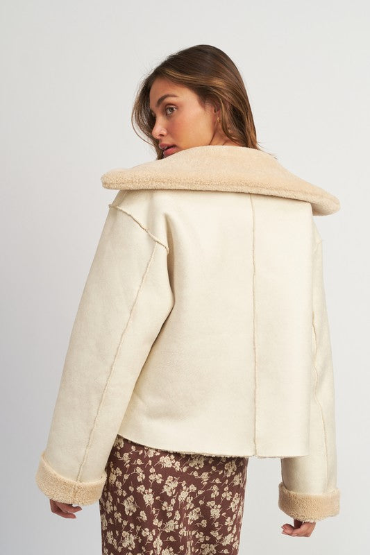 Reversible Fur Cropped | Jacket jacket Emory Park   