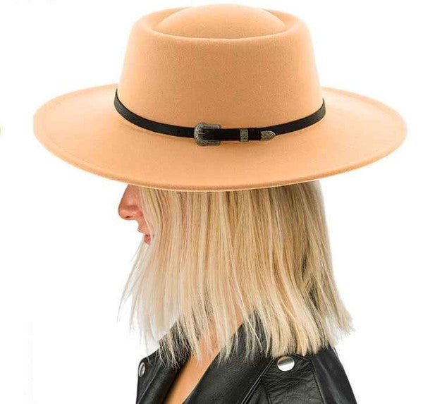 Belted Fall In Montana | Hat accessory Ellison and Young Camel OS 
