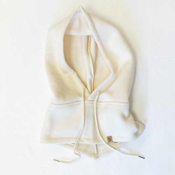 Under Jacket Hoodie | Snood Clothing Ellison and Young Ivory OS 