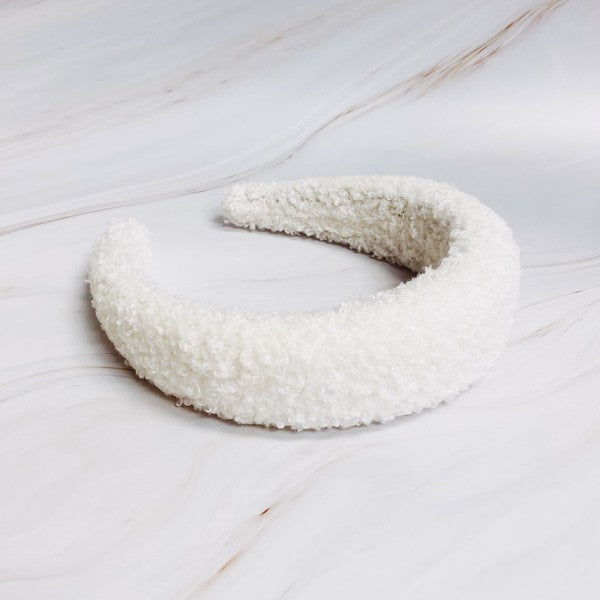 Teddy Cozy | Headband  Ellison and Young White OS 