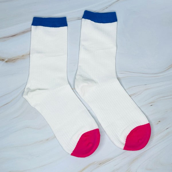 Set Of 2 | Color Block  | Socks socks Ellison and Young   