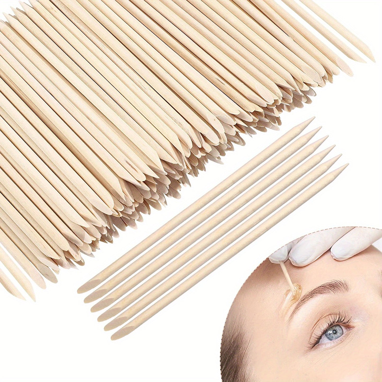 Natural Wooden Facial | Wax Sticks wax AFRO HERBALIST 500pcs  
