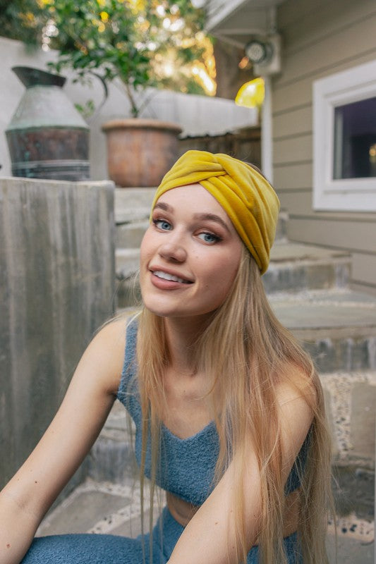 Super Soft Twisted Velvet | Headbands hair accessory Leto Accessories   