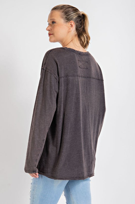 Mineral Washed | Top shirt Rae Mode   