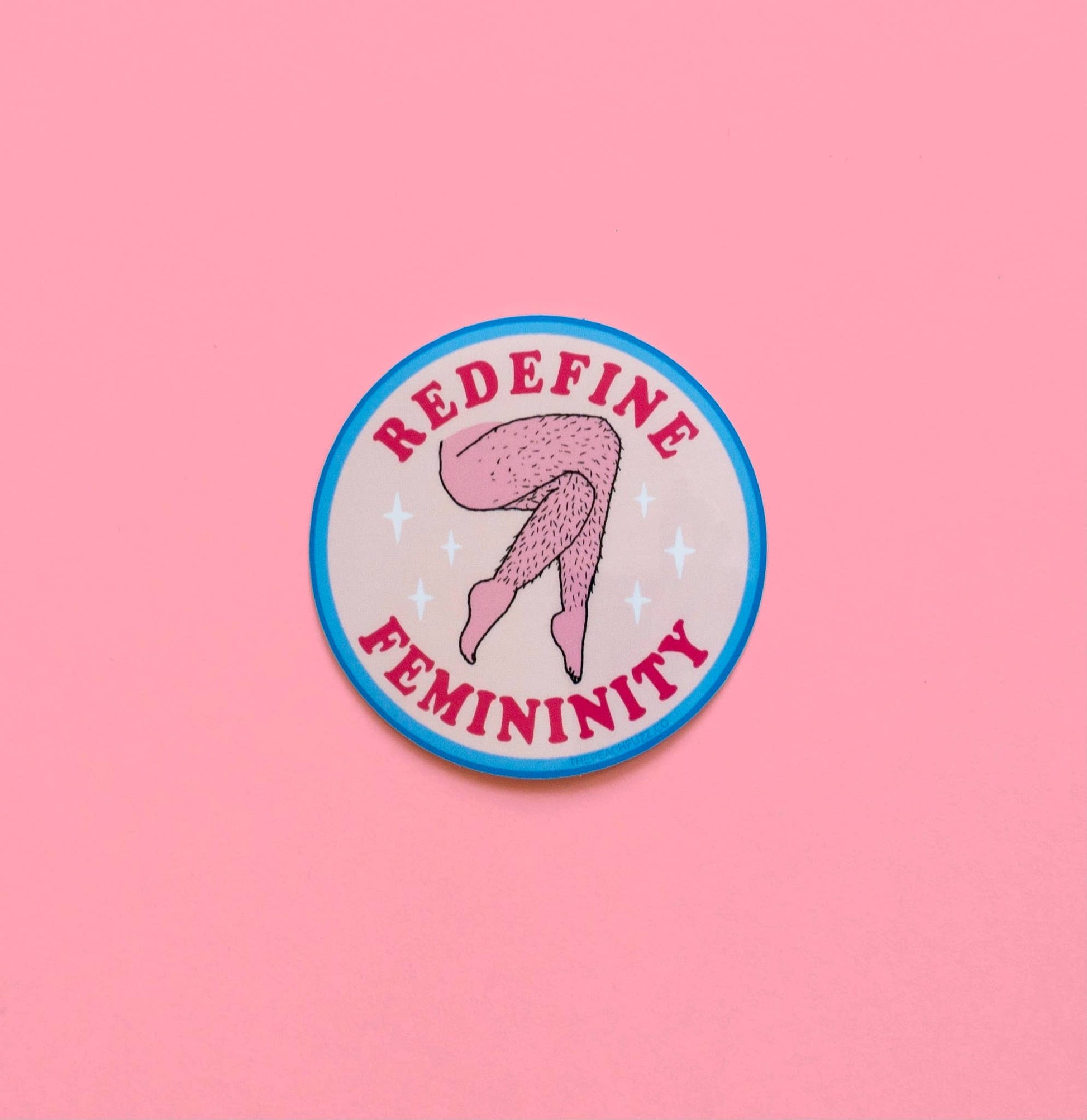 Redefine Femininity Sticker  The Peach Fuzz   
