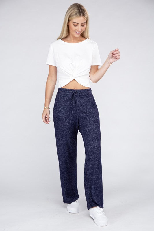 Cozy Terry Lounge | Pants pants Ambiance Apparel Eclipse S 