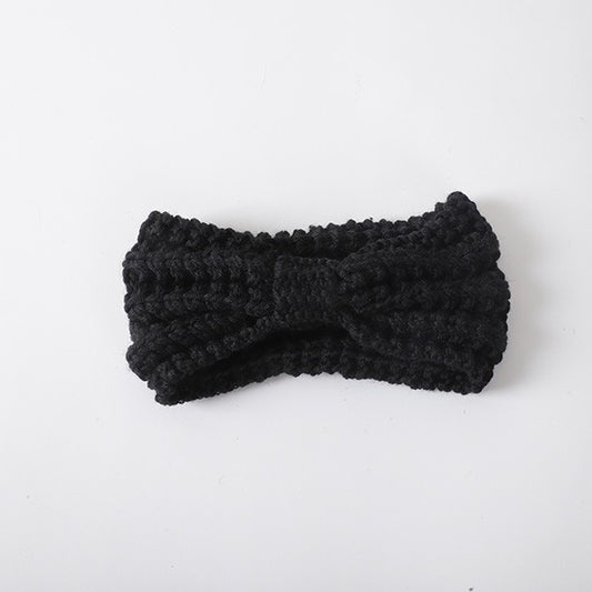 Knitted Bow Winter | Headband hair accessory Bella Chic BKBK/BLACK Os 