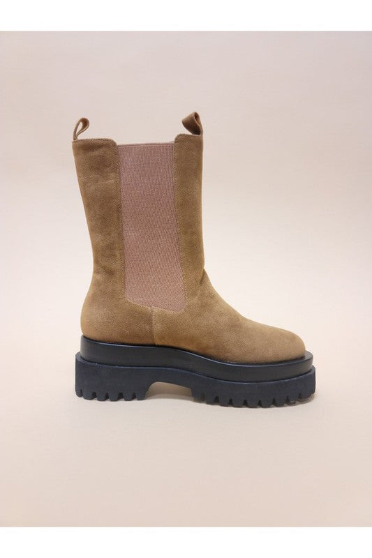 Combat | Boot boots Let's See Style CAMEL SUEDE 6 