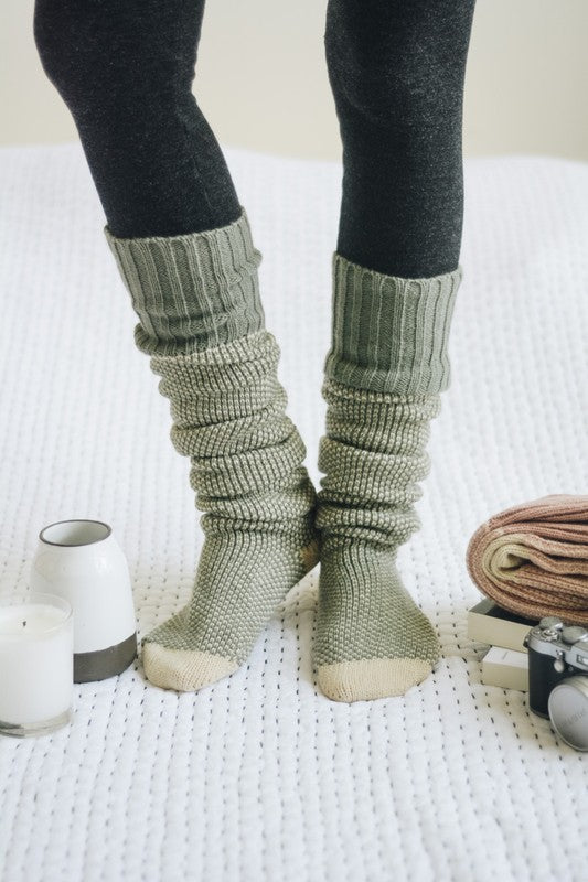 Knitted Lounge | Socks accessory Leto Accessories Mint Default 