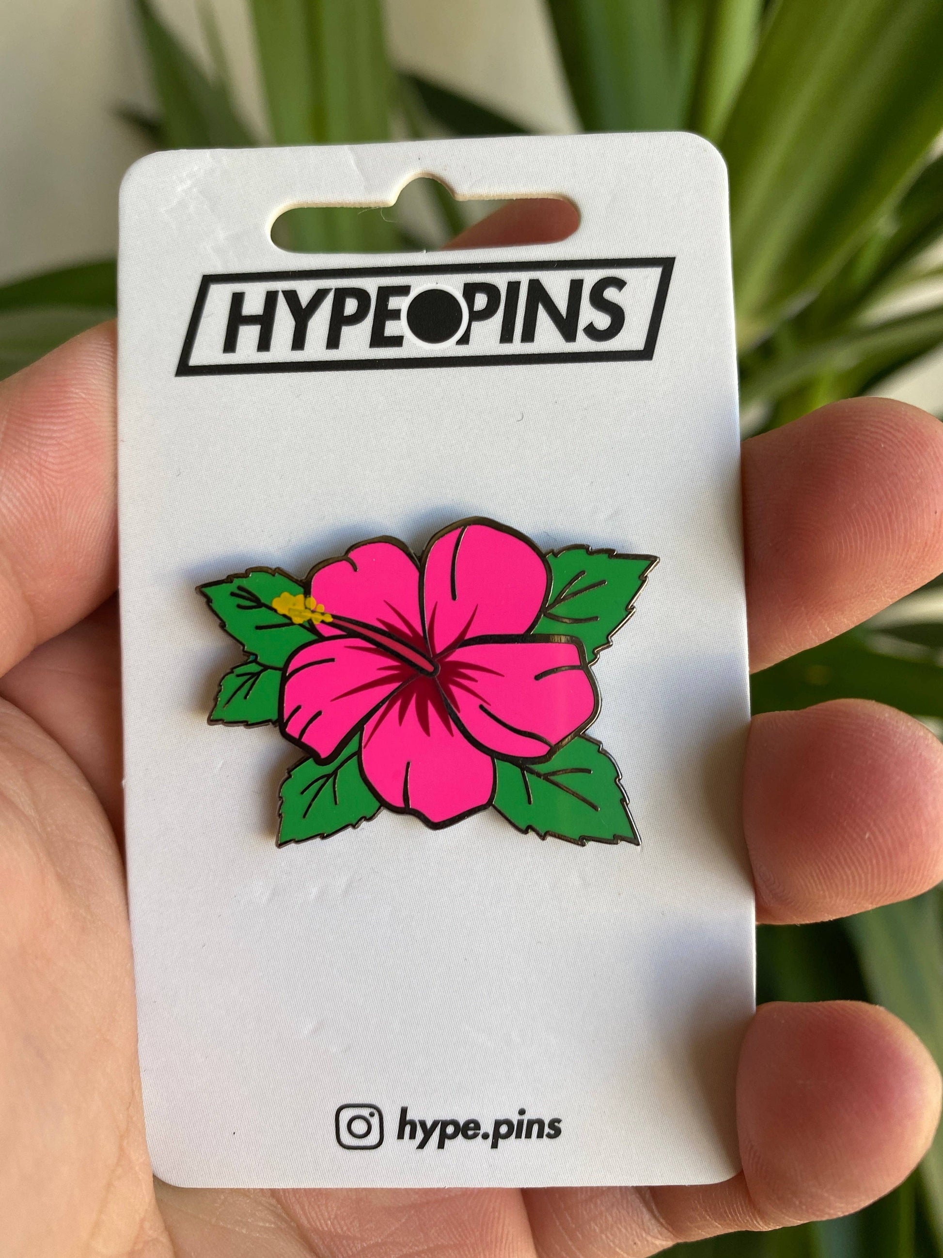 Hibiscus | Hard Enamel Pin 🌺 enamel Pins Hype Pins   