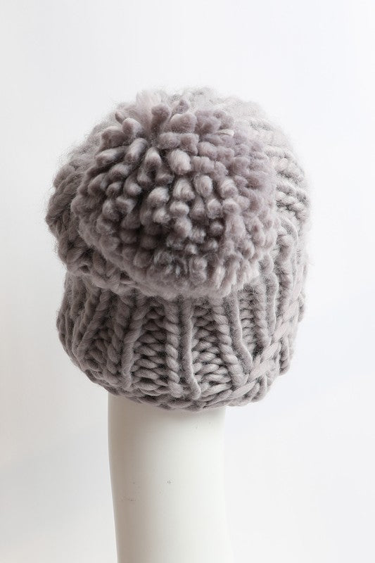 Soft Chunky Cable | Knit Beanie Beanie Leto Accessories   