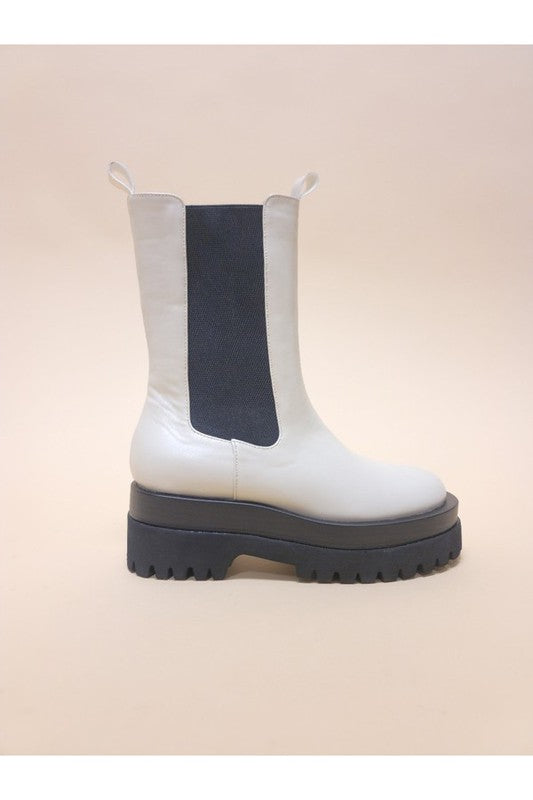 Combat | Boot boots Let's See Style CREAM PU 6 