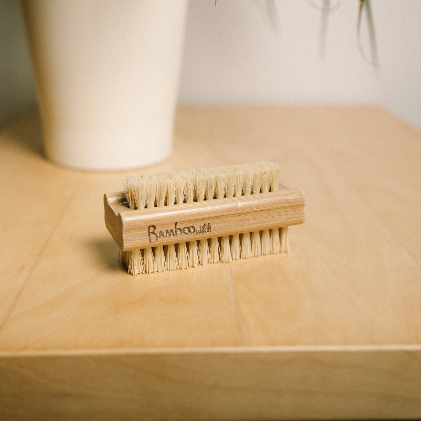 Bamboo Vegan Nail Brush | Stocking Stuffer Health & Beauty Bamboo Switch   